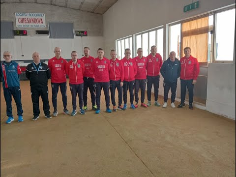Bocce: Sintesi Gara Cussignacco - BRB Ivrea Prima Partita Poule 1