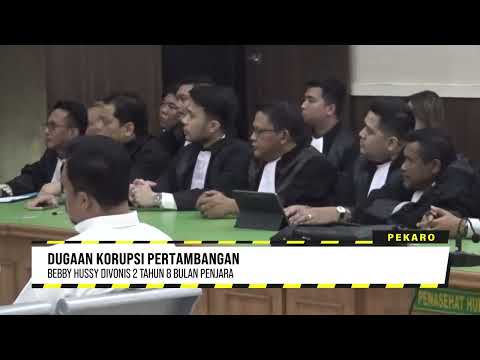 Bebby Hussy Divonis 2 Tahun 8 Bulan Penjara