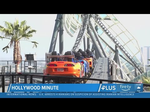 New 'Fast & Furious' roller coaster opening at Universal Hollywood Studios