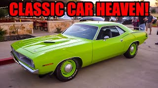 SUPERCARS and BEAUTIFUL CLASSIC CARS Show Off at Local Car Show! (INSANE BUILDS!)