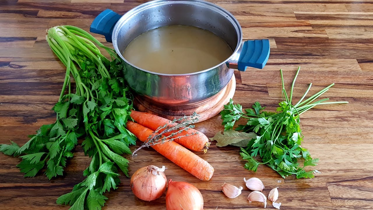 How to Make Vegetable Stock Vegetable Broth Recipe The Cooking Foodie