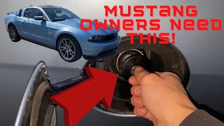 2010-2014 Mustang Locking Gas Cap Review/Install