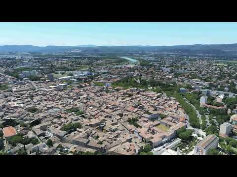 Montélimar en France,Vu du ciel le 13 juin 2019