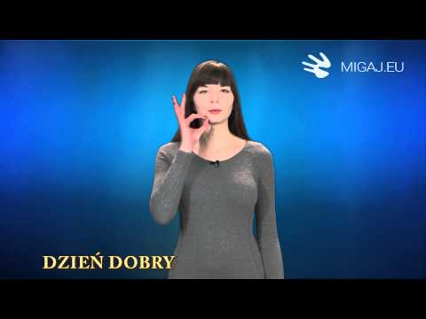 "Dzień dobry" w wykonaniu Oli na platformę MIGAJ.EU