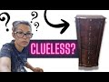 A CLUELESS Jewelry Armoire Up Do Uniqueantiquechallenge
