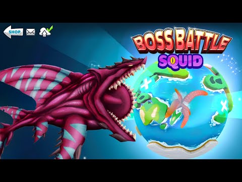 NEW APEX BUZZ VS COLOSSAL SQUID BOSS! - Hungry Snark World