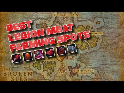 Best Legion Meat Farming Spots | Legion Goldfarmming