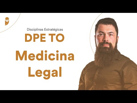 Medicina Legal - Disciplinas Estratégicas DPE TO