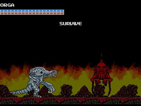 Nes Godzilla Creepypasta Mugen: Orga fights Red and manages to get out without a scratch.