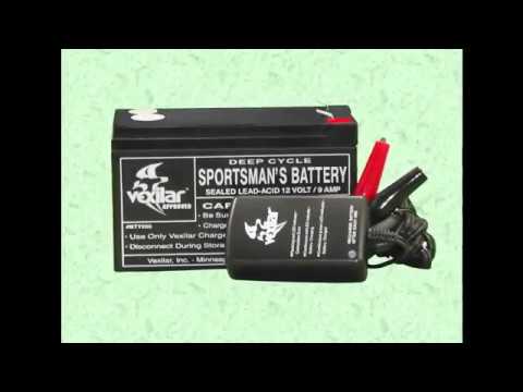 The Vexilar Battery & Charging Instructions