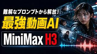 【無料】ローカル環境で動く最強動画AI 「MiniMax H3」プロンプトの書き方も紹介【ComfyUI】