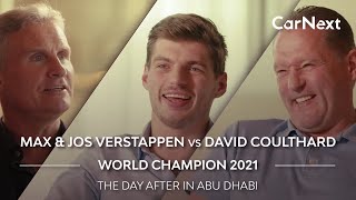 CarNext presents: Keeping Up with the Verstappens, ft. David Coulthard – The Day After in Abu Dhabi