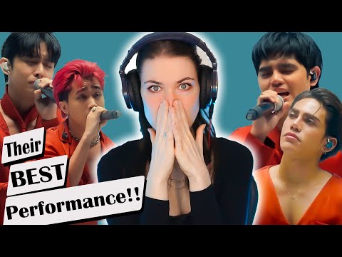 SB19 "TIME" live made me CRY! | VOCAL COACH REACTION