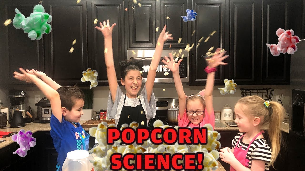 UNBELIEVABLE Science Experiment /  HOW TO Popcorn POPPING