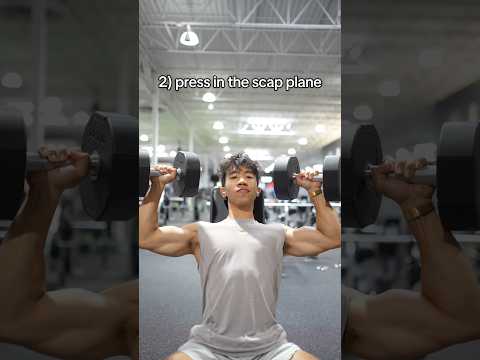 How to make the Dumbbell Shoulder Press BETTER for Muscle Growth (You will be Stronger)