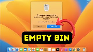 How to Empty Trash in Macbook Air/ Pro or iMac