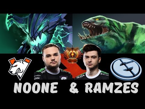 DOTA 2 | VP NOONE (OD)  with (EX-VP) EG RAMZES666 (TIDE) | IMMORTAL RANK