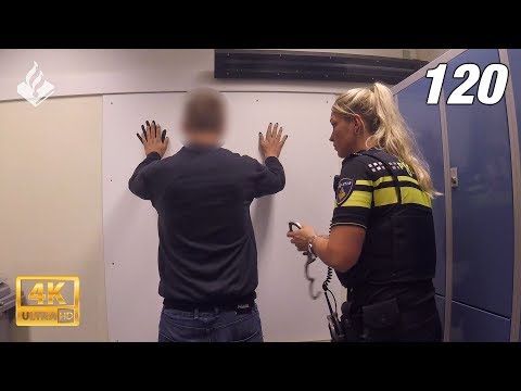 Politie Den Haag, aanhouding vernieling op heterdaad. Op bezoek bij Waddinxveen 👮