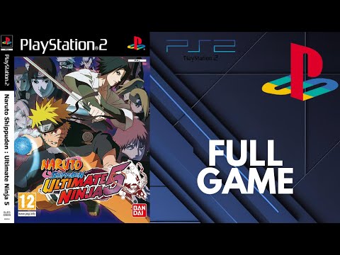 Naruto Shippuden Ultimate Ninja 5(PS2) - Full Game Walkthrough / Longplay [2560p QHD 60fps]