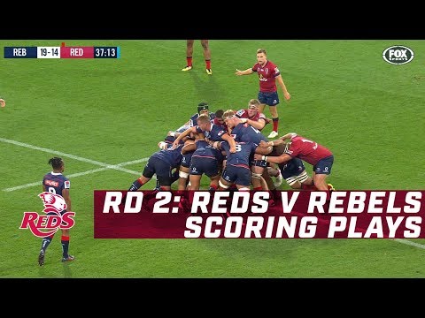 RD 2: Reds v Rebels scoring plays