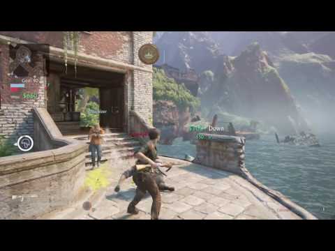 Uncharted 4 Multiplayer: Pirate Cove Team Deathmatch (Direct Feed PS4 Gameplay)