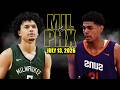 Phoenix Suns Vs Milwaukee Bucks Full Game Highlights July 13 2026 NBA Summer League
