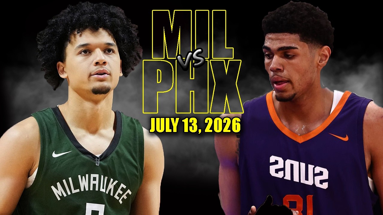 🏀 [NBA 서머리그] 2026.07.14 피닉스 95-88 밀워키 하이라이트