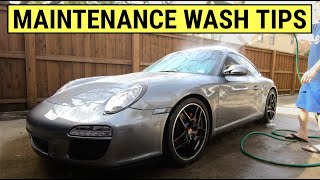 How I do Maintenance Car Washes on my Porsche (featuring Philisn Ceramic Coating Kit)