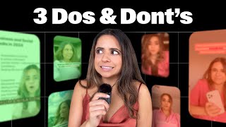 3 Dos and Don'ts of Instagram Reels | Monique Forcella of The Socialista