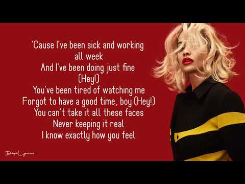 Rita Ora   I Will Never Let You Down Lyrics 🎵