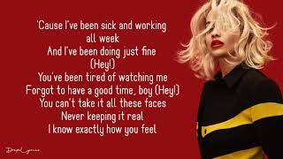 Rita Ora   I Will Never Let You Down Lyrics 🎵