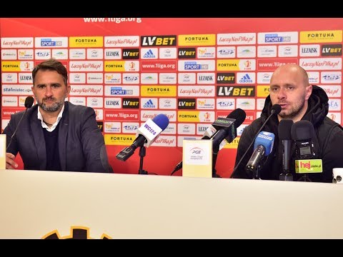 2019-04-03 Stal Mielec - Sandecja 0-0, pomeczowa konferencja