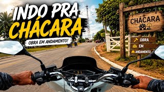 MAIS UMA VISITA NA NOSSA OBRA NA CHÁCARA, VEJA A EVOLUÇÃO.