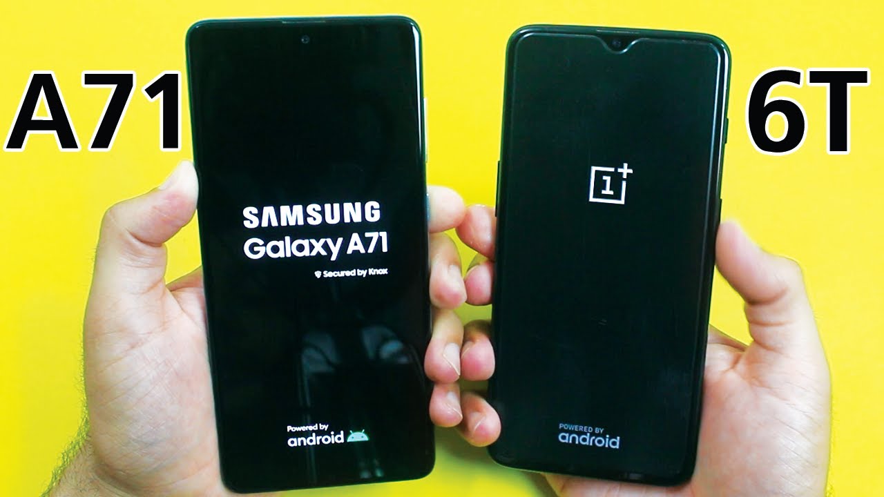 Samsung Galaxy A71 vs OnePlus 6T Speed Test! *WOW*😲