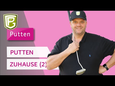 Putten Golf Technik - So vermeidest Du 3-Putts! (Golf Zuhause/Wellputt/Teil 2)