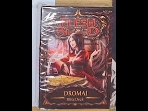 Flesh and Blood - Uprising - Blitz Start Decks - Dromai UNBOXING