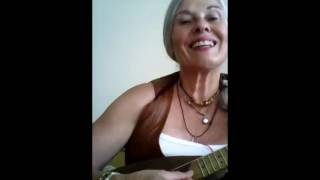 &quot;GUESS WHO I SAW IN PARIS&quot; by Buffy Sainte-Marie (1969) ukulele cover