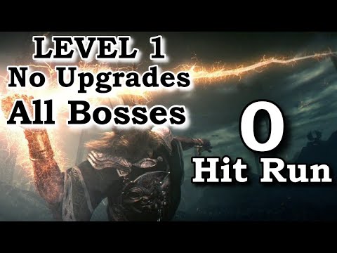 No Hit - SL1, No Upgrades, All Bosses Dark Souls Remastered (World's First)