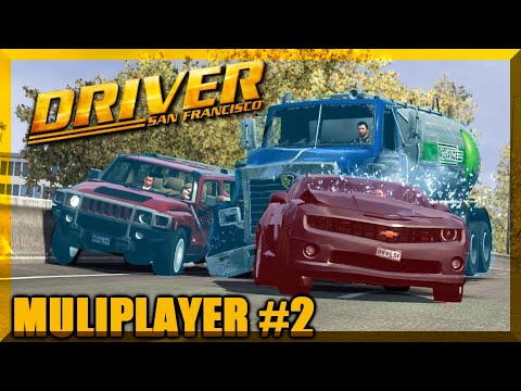 Driver San Francisco Multiplayer Highlights 2! (PC) Funny Moments