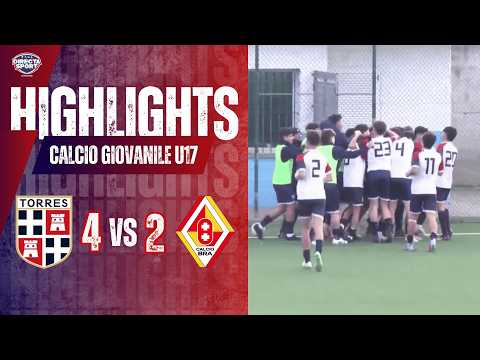 U17 Youth Football Serie C Group A - Torres-Bra 4-2 (Highlights)