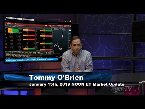 January 15th NOON ET Market Update with Tommy O'Brien on TFNN