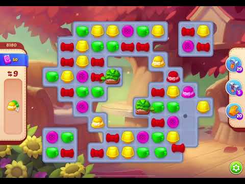 HomeScapes Level 8180 no boosters (18 moves)