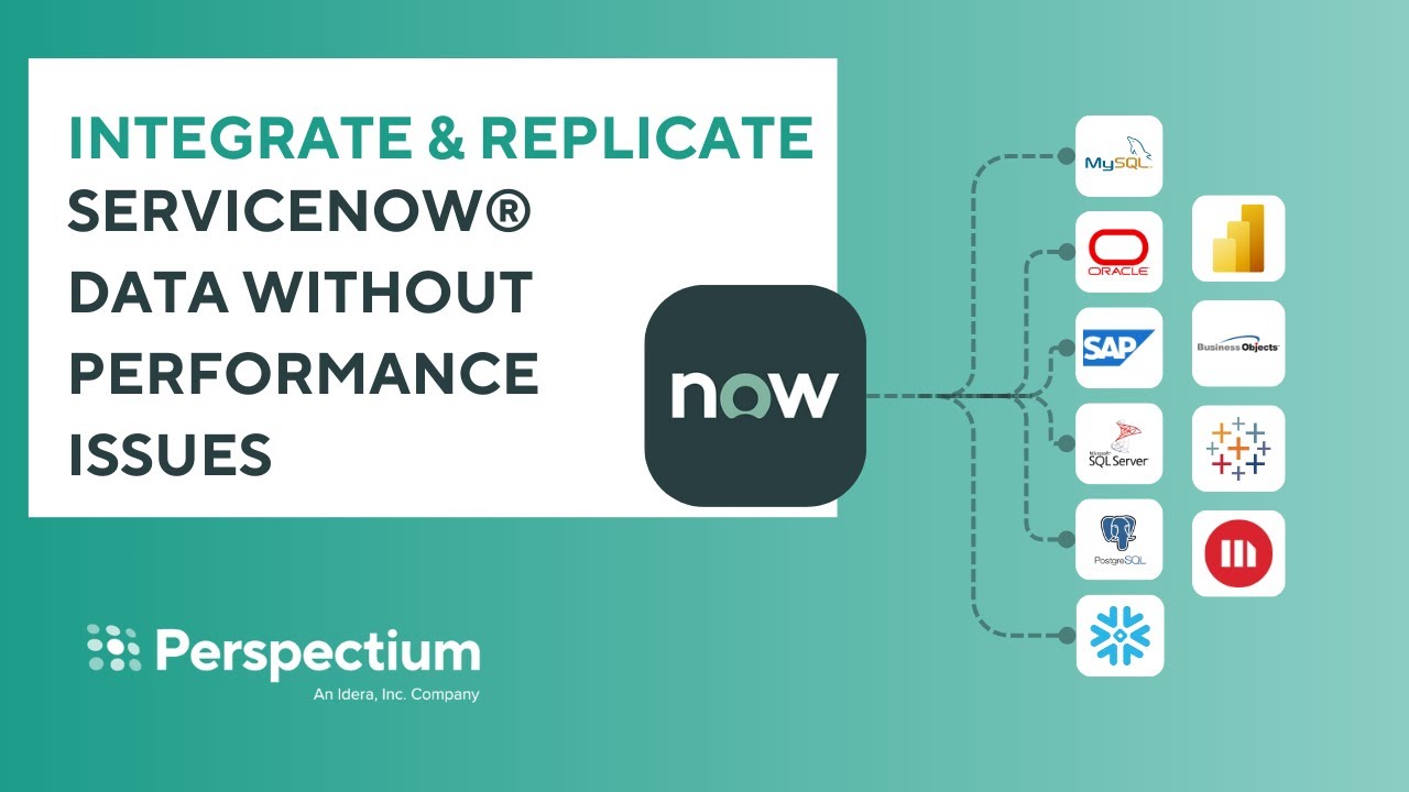 How to Replicate & Integrate ServiceNow Data Without Performance Issues