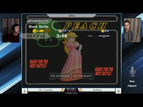 New Game Plus LXVI - Mr. Tuesday vs Red Rice SSBM W4