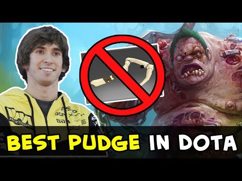 Dendi best Pudge in Dota — fountain farming with Aghanim