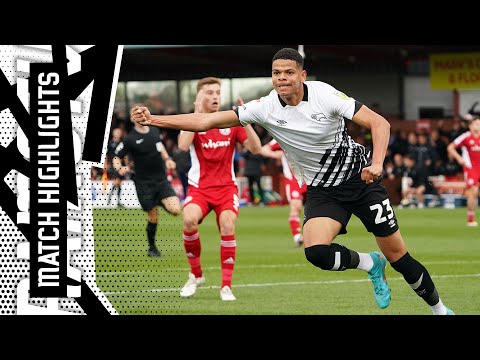 HIGHLIGHTS I Accrington Stanley Vs Derby County