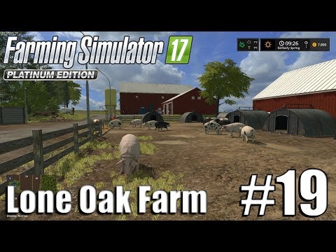 Farming Simulator 17 - Lone Oak farm - Timelapse # 19 - The Pigs Are Here