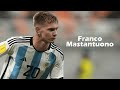 Franco Mastantuono - The Future Of Argentina - Skills, Goals & Passes ᴴᴰ