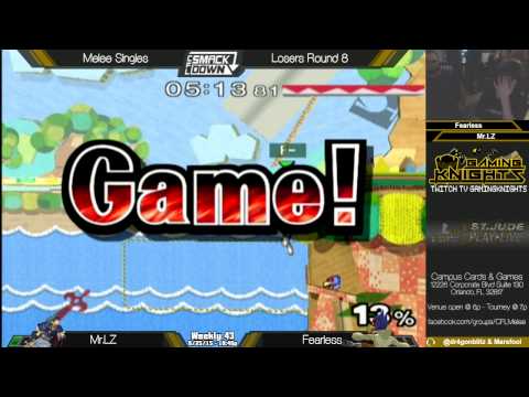 Mr. Lz (Marth) vs Fearless (Falco)
