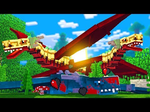 Minecraft: O MEU DRAGÃO QUASE MORREU! #17 - GUERRA DOS DRAGÕES ‹ DONAT3LO ›